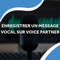 un microphone professionnel devant un spectre audio.